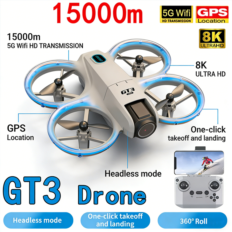 Diy Drone Electronics Kit - New GT3 MAX Drone 8K HD