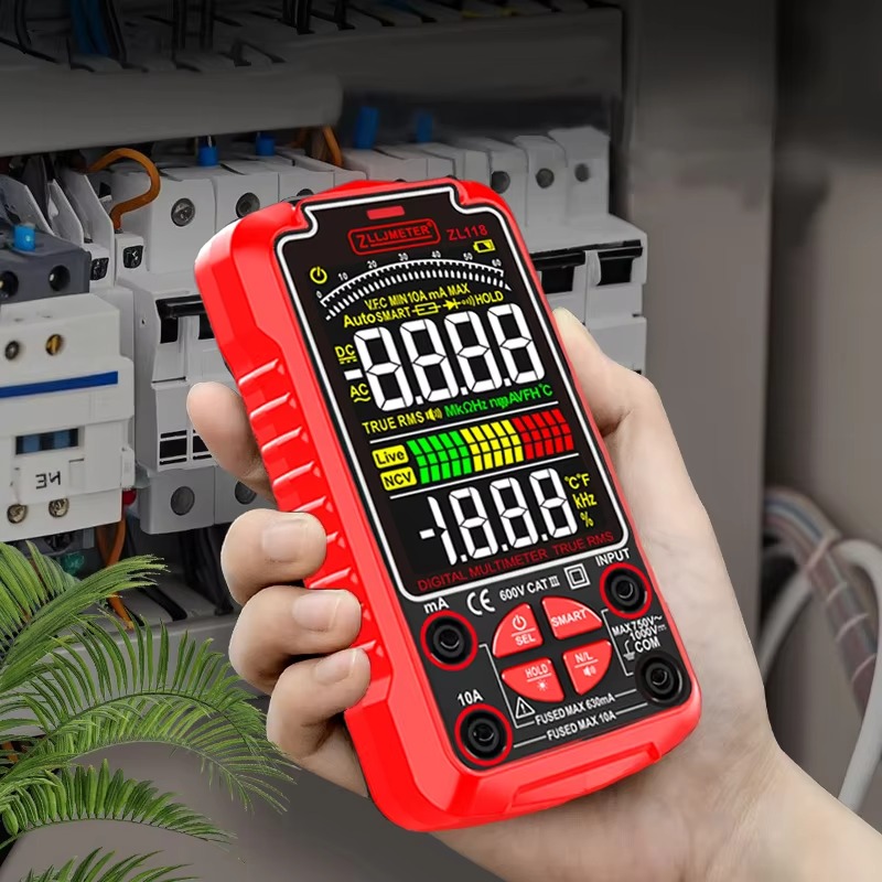 Multimeter Digital - Auto Range Digital Multimeter with HD
