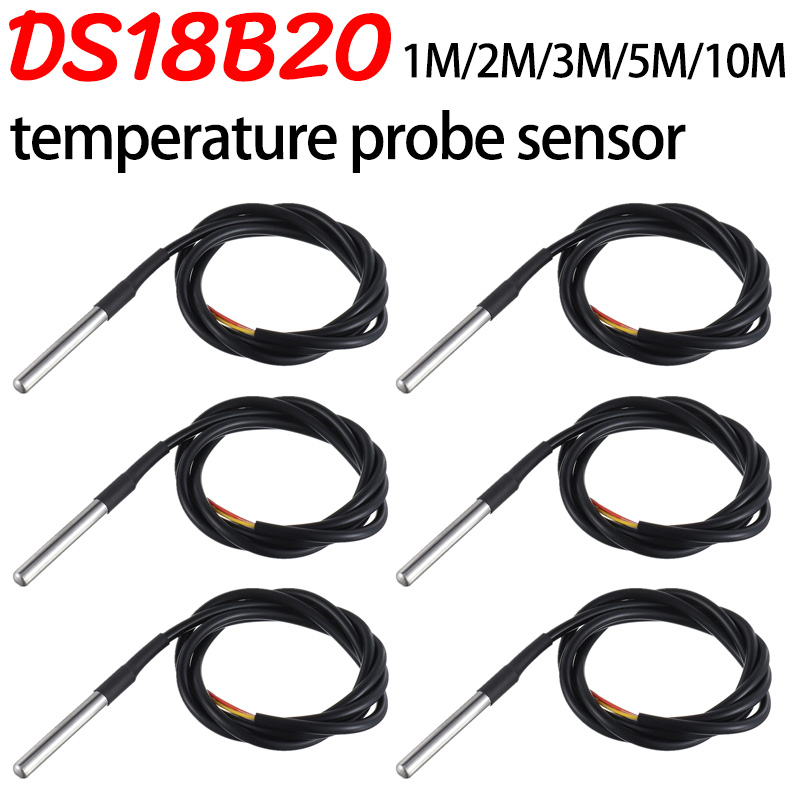 Ds18B20 Temperature Sensor - DS18B20 Stainless Steel Package 1 Meter/3meters