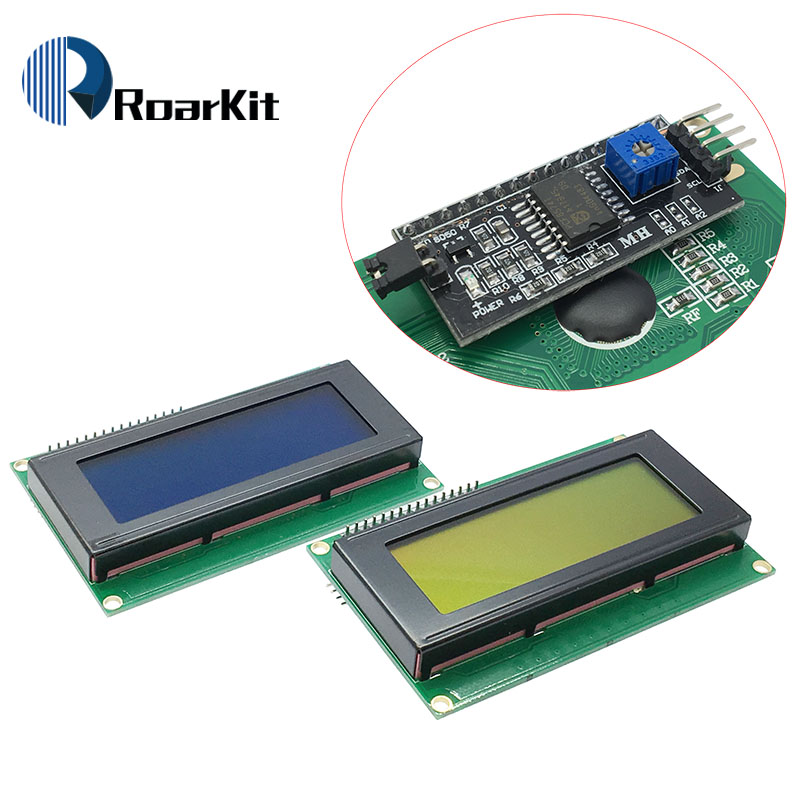 Arduino Diy Electronics - LCD module Blue/ Yellow Green screen
