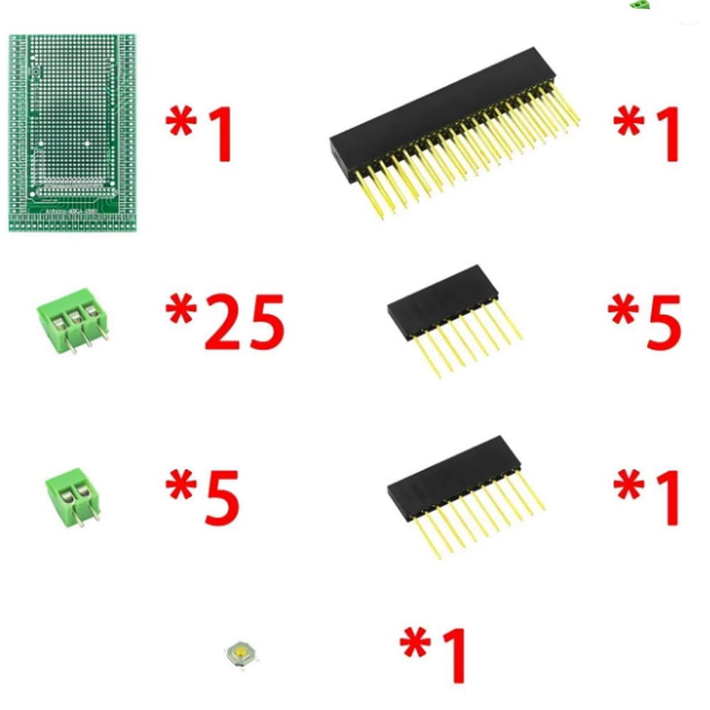Double-Sided PCB Prototype Shi - Arduino Diy Electronics review and price