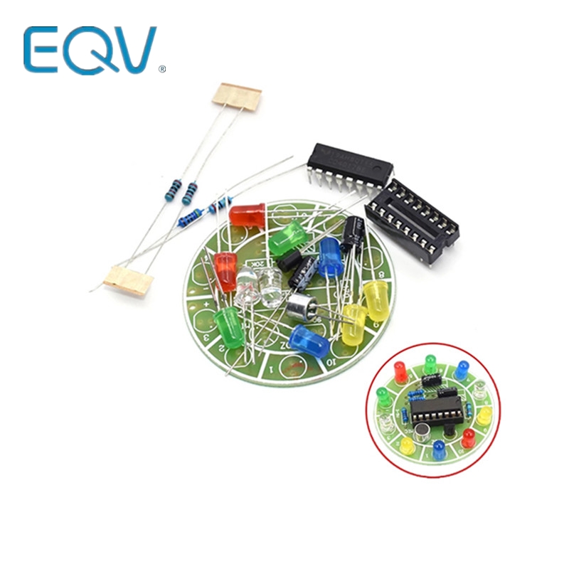 CD4017 colorful voice control  - Diy Electronics Lab review and price