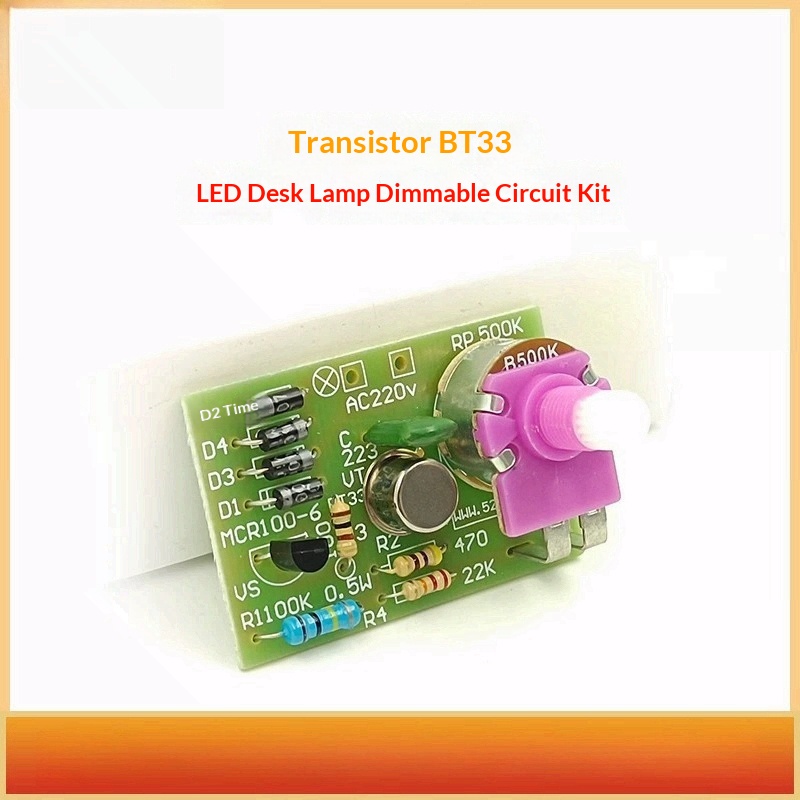 Transistor BT33 desk lamp dimm - Diy Electronics Desk review and price