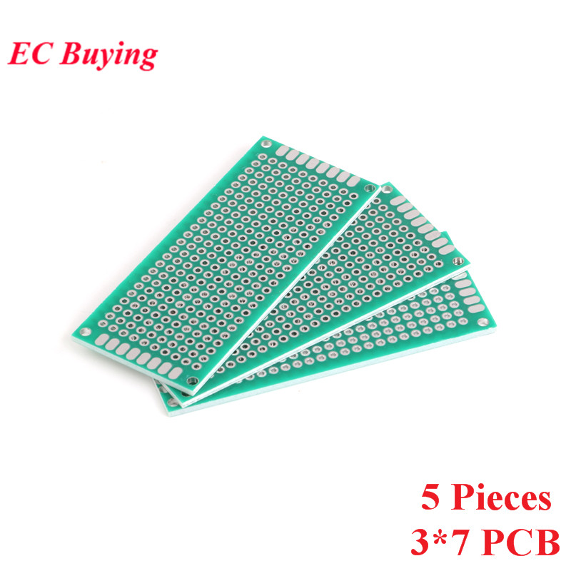 5pcs 3x7cm Double Side Prototy - Arduino Diy Electronics review and price