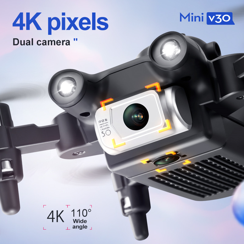 Mini V30 WiFi FPV Drone With 4 - Diy Drone Electronics Kit review and price