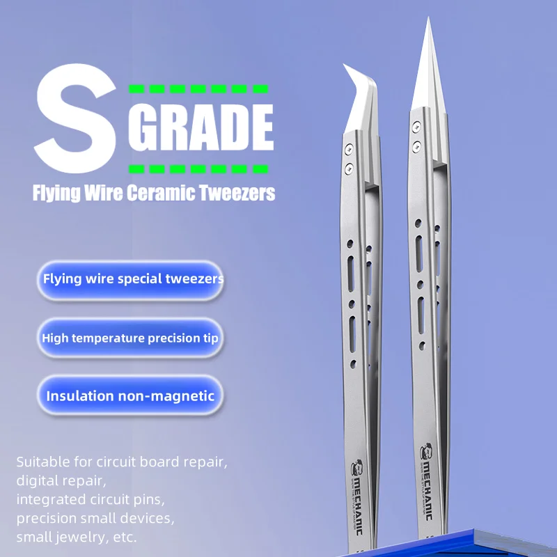 Mechanic S-grade Ceramic Tweez - Diy Electronics Wire review and price
