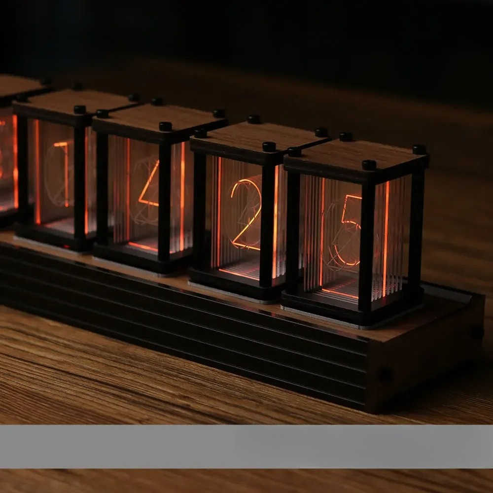 RGB Nixie Tube Clock DIY Table - Diy Electronics Desk review and price