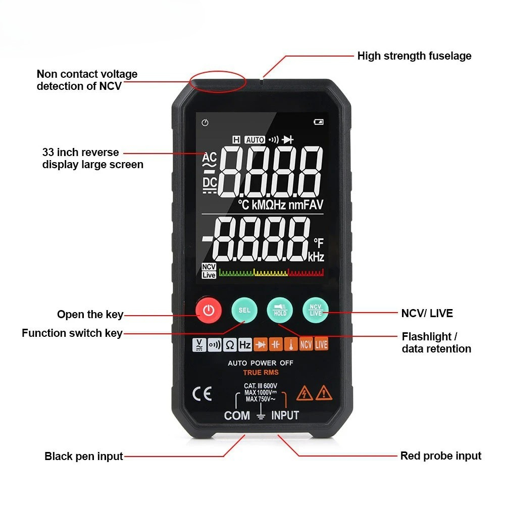 Smart Digital Multimeter Teste - Multimeter Digital review and price