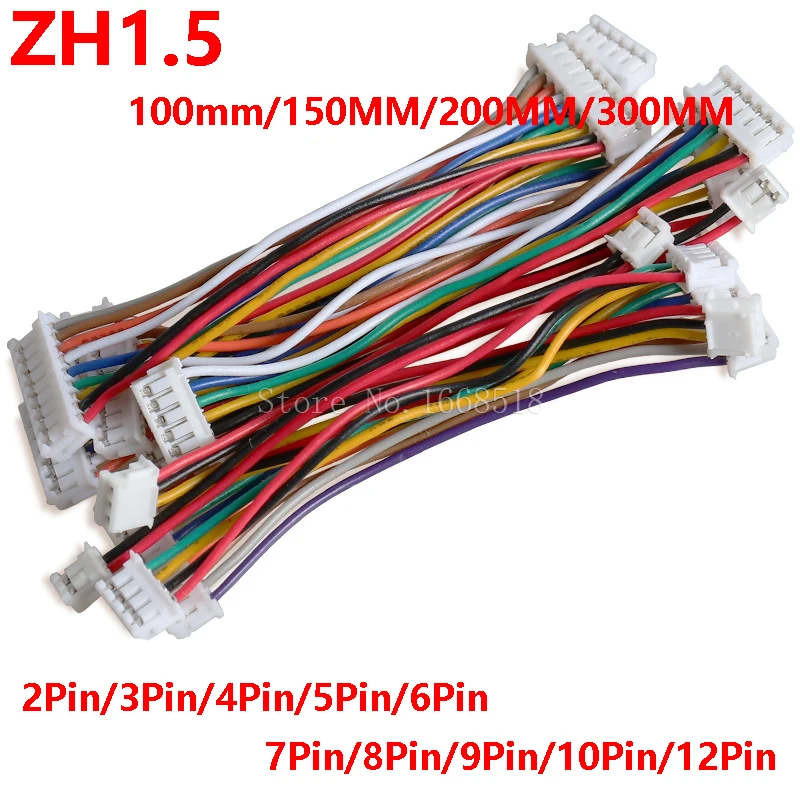 10PCS ZH 1.5mm Wire Cable Conn - Diy Electronics Wire review and price