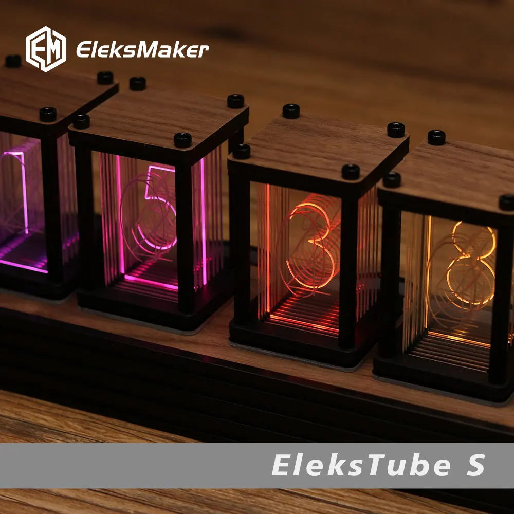RGB Nixie Tube Clock DIY Table - Diy Electronics Ideas review and price