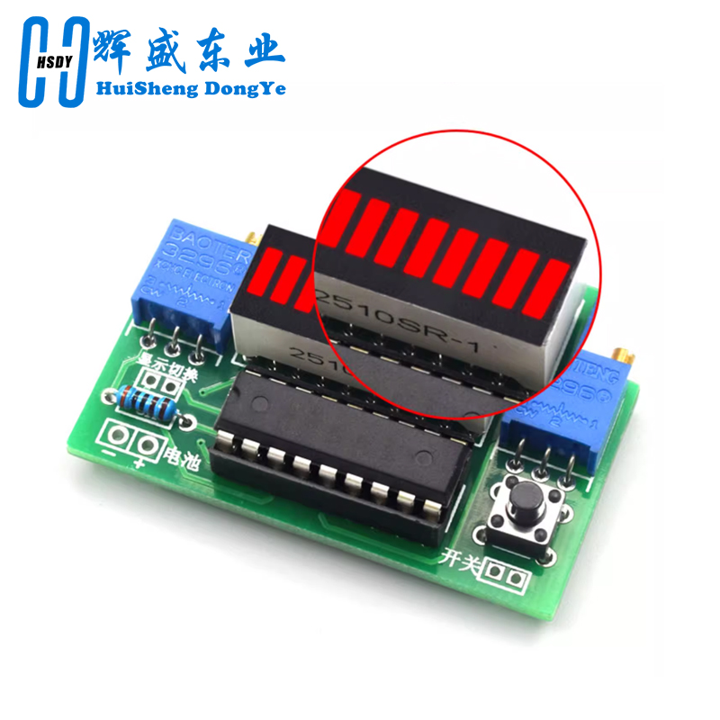 LM3914 10 Segment 3.7V Lithium - Diy Electronics Test Equipment review and price