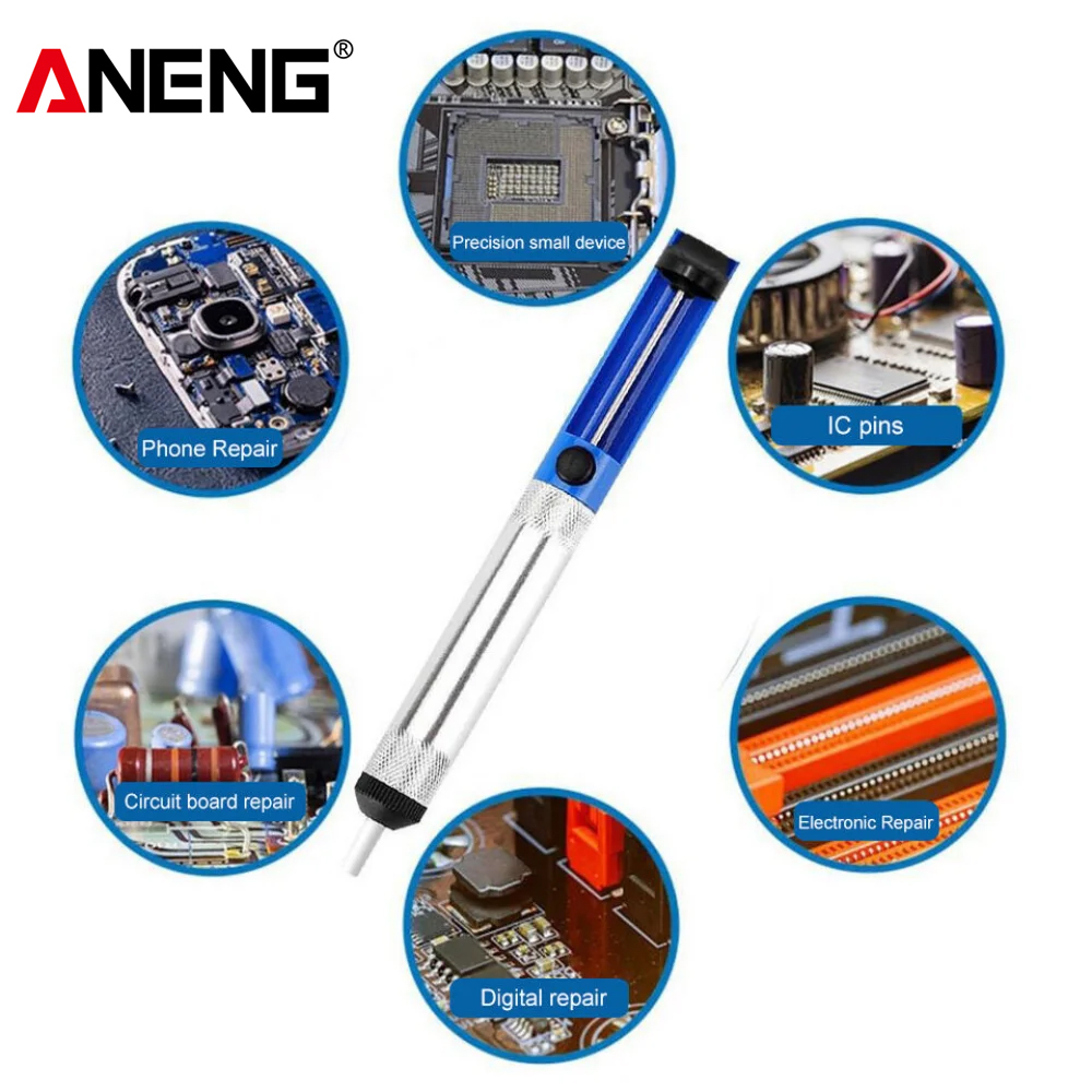 ANENG Desoldering Pump Iron De - Diy Electronics Lab review and price