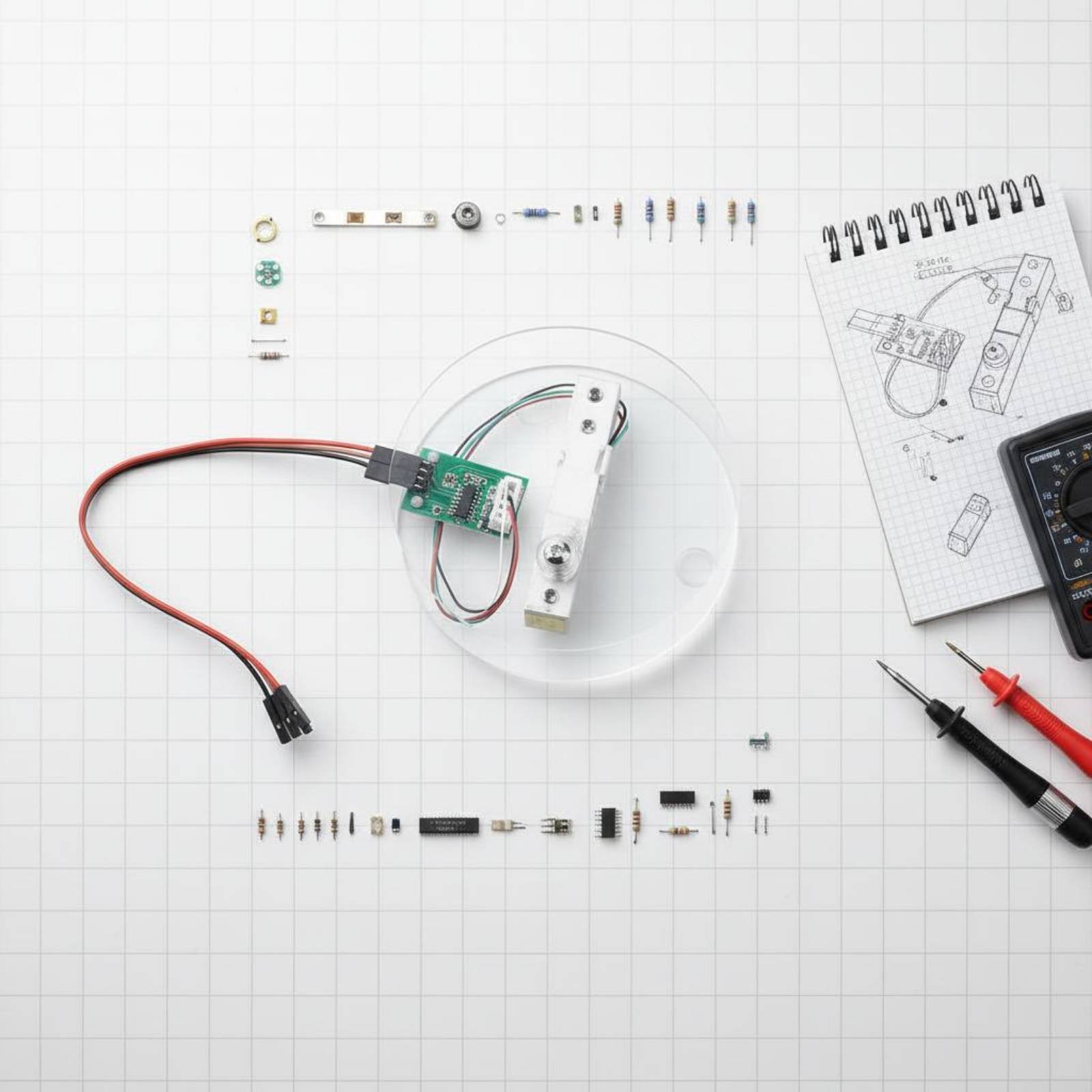 HX711 Weighing Transducer Kit  - Diy Electronics Guide review and price