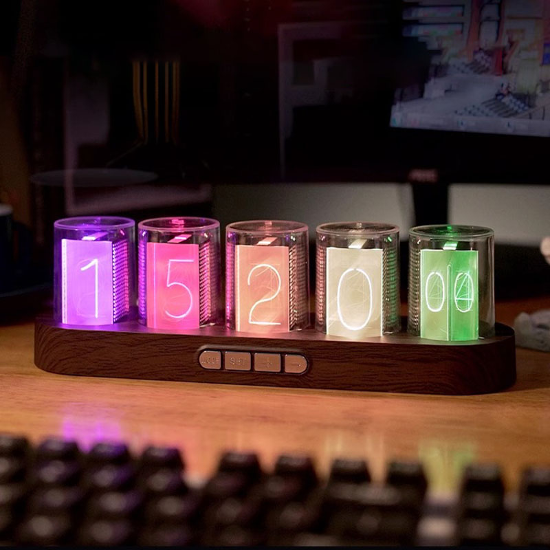 Electronic Tube Clock DIY Digi - Diy Electronics Desk review and price