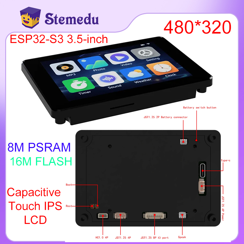 Mini ESP32-S3 3.5inch Capaciti - Arduino Diy Electronics review and price