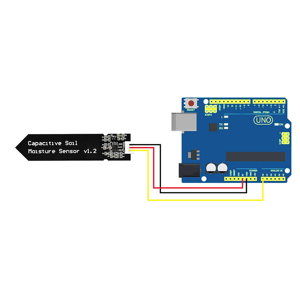 Capacitive Soil Moisture Senso - Arduino Diy Electronics review and price
