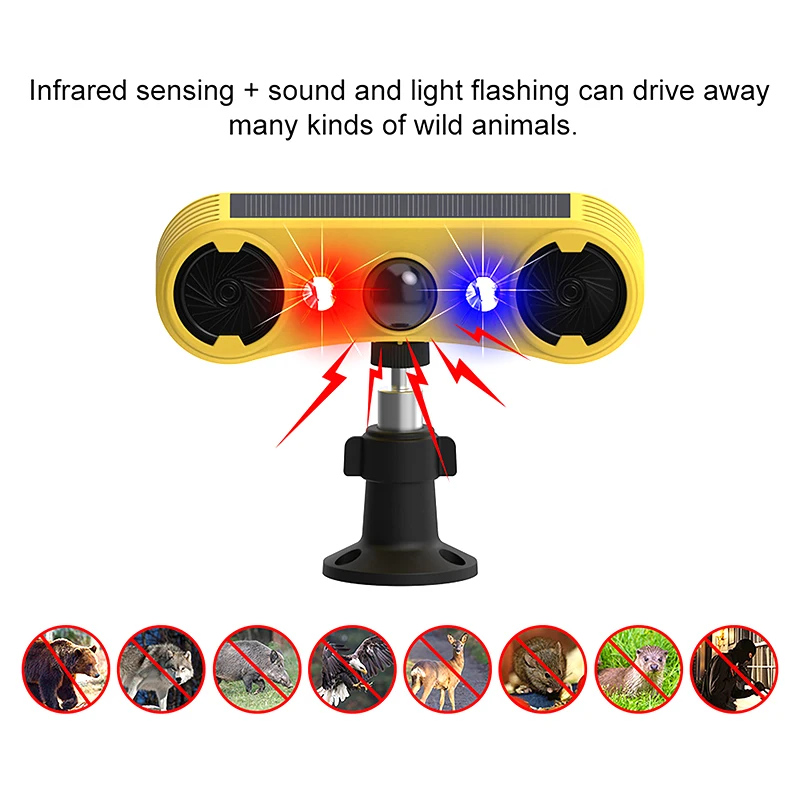 Solar Motion Sensor Alarm LED  - Ldr Light Sensor review and price