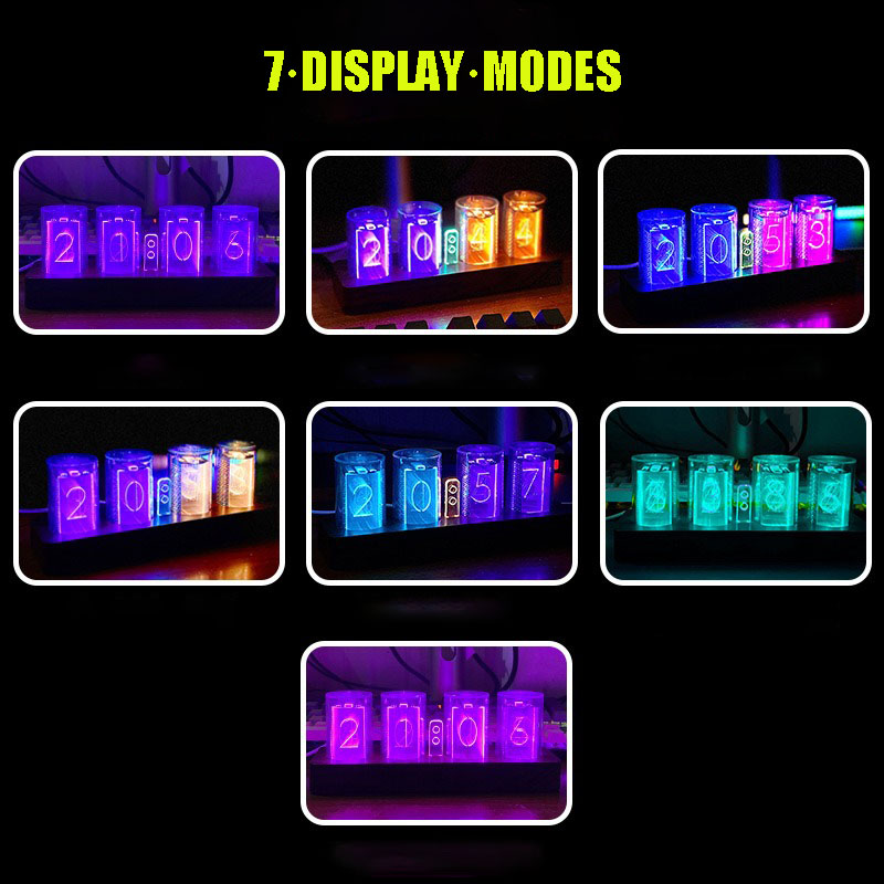 Colorful RGB Glow Tube Digital - Diy Electronics Desk review and price
