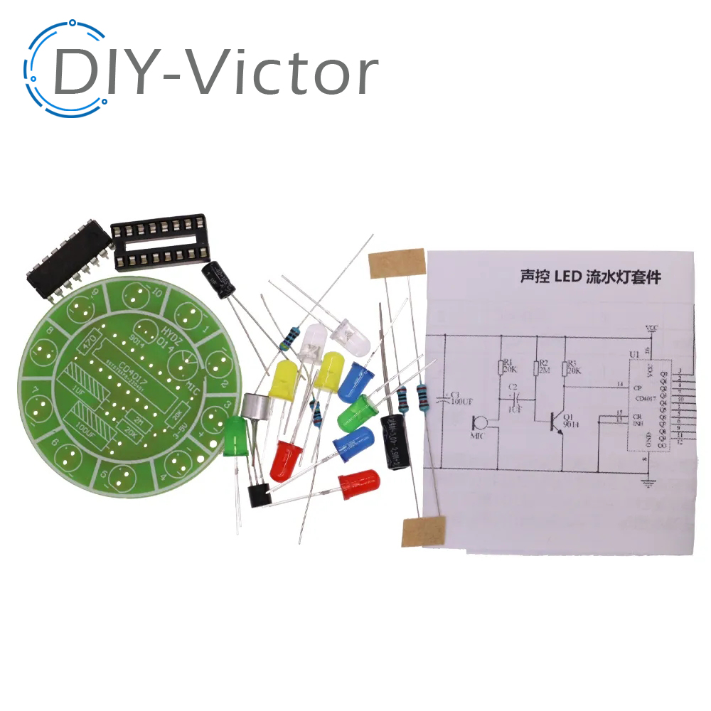 1/5/10 PCS CD4017 colorful voi - Diy Electronics Lab review and price
