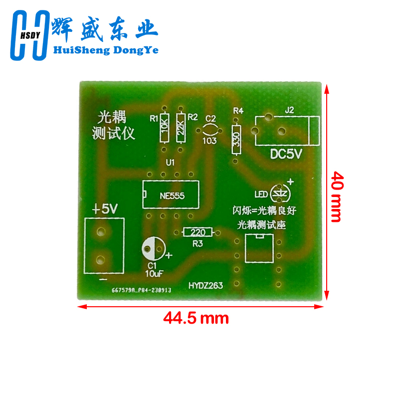 Optocoupler Tester Kit 555 App - Diy Electronics Test Equipment review and price
