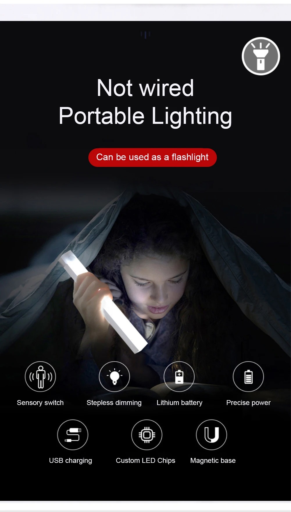 USB Charging LED Lights PIR Mo - Ldr Light Sensor review and price