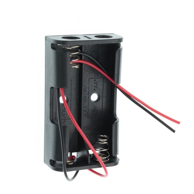 AAAEL-100Pcs 2AA Battery Case  - Diy Electronics Wire review and price