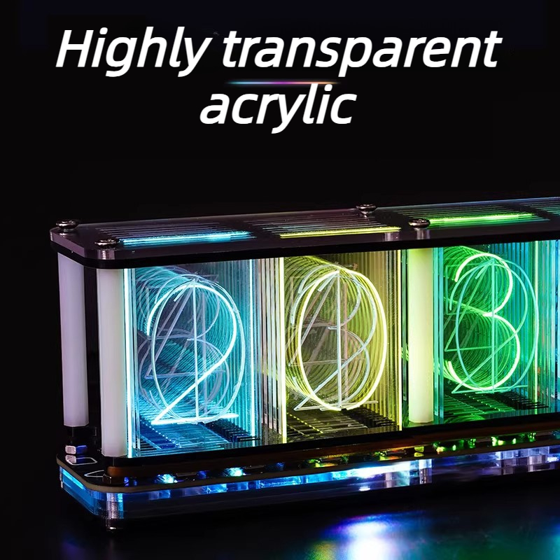 Glow Tube Clock Kit DIY Electr - Diy Electronics Desk review and price