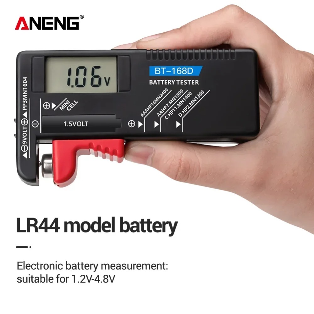 Battery Tester ANENG BT-168/ B - Diy Electronics Test Equipment review and price