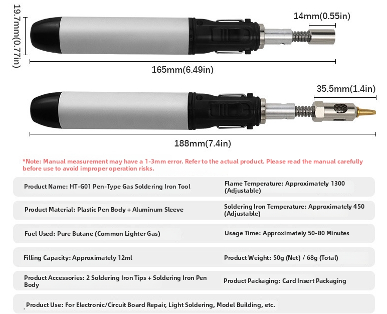 Portable Butane Gas Soldering  - Diy Electronics Lab review and price