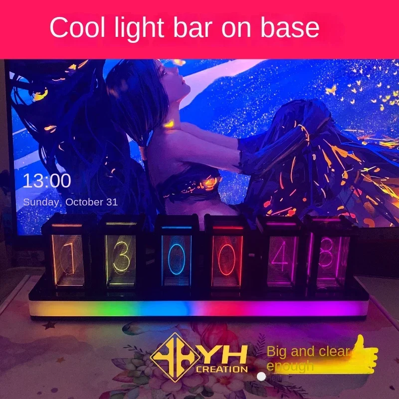 Led Table Clock Digital Silent - Diy Electronics Desk review and price