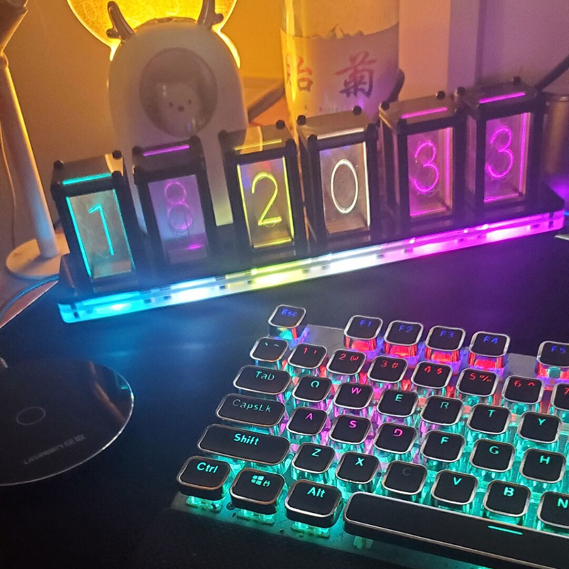 Led Table Clock Digital Silent - Diy Electronics Desk review and price