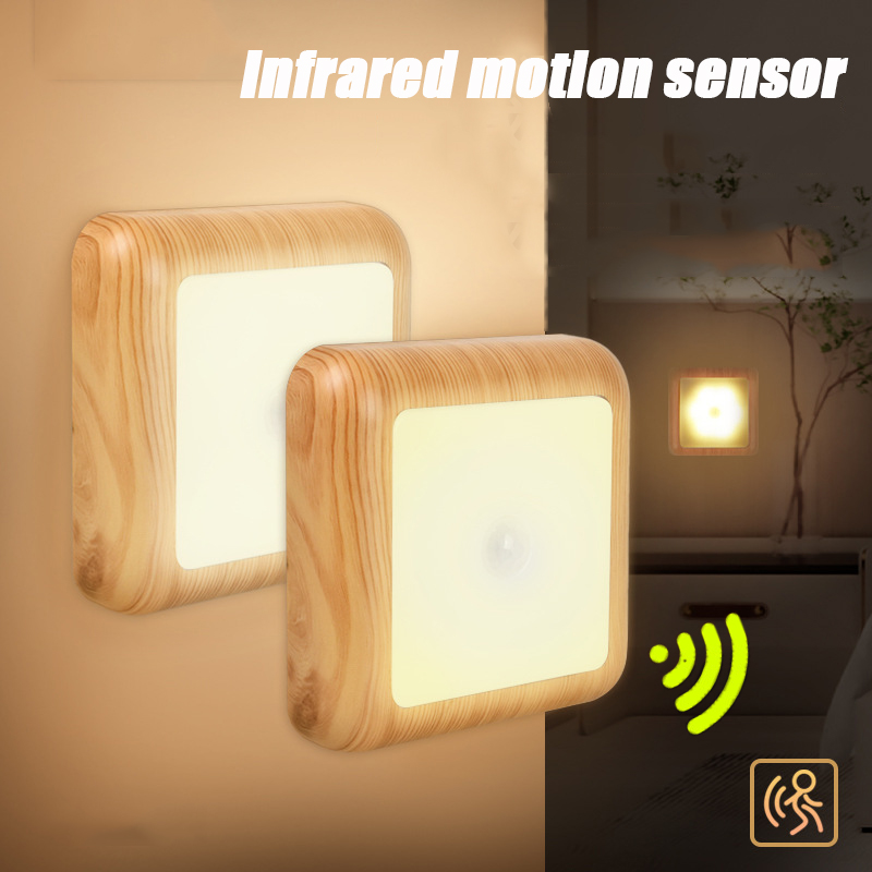 Wood Grain Wireless Battery Sm - Ldr Light Sensor review and price