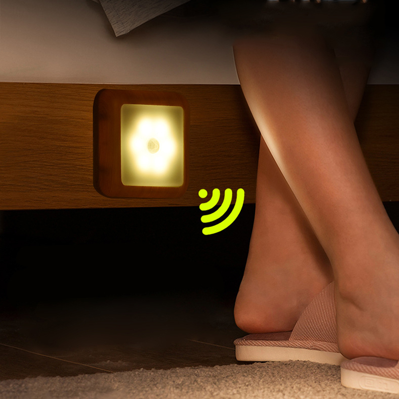 Wood Grain Wireless Battery Sm - Ldr Light Sensor review and price