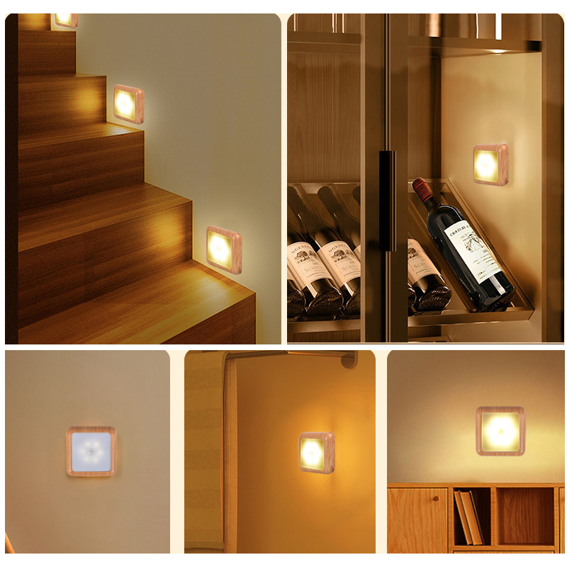 Wood Grain Wireless Battery Sm - Ldr Light Sensor review and price