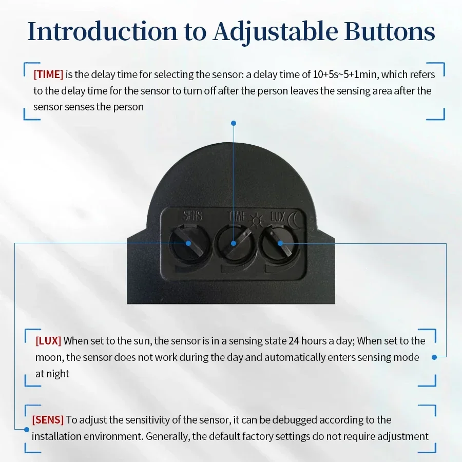 PIR Motion Sensor 220V 110V 12 - Ldr Light Sensor review and price