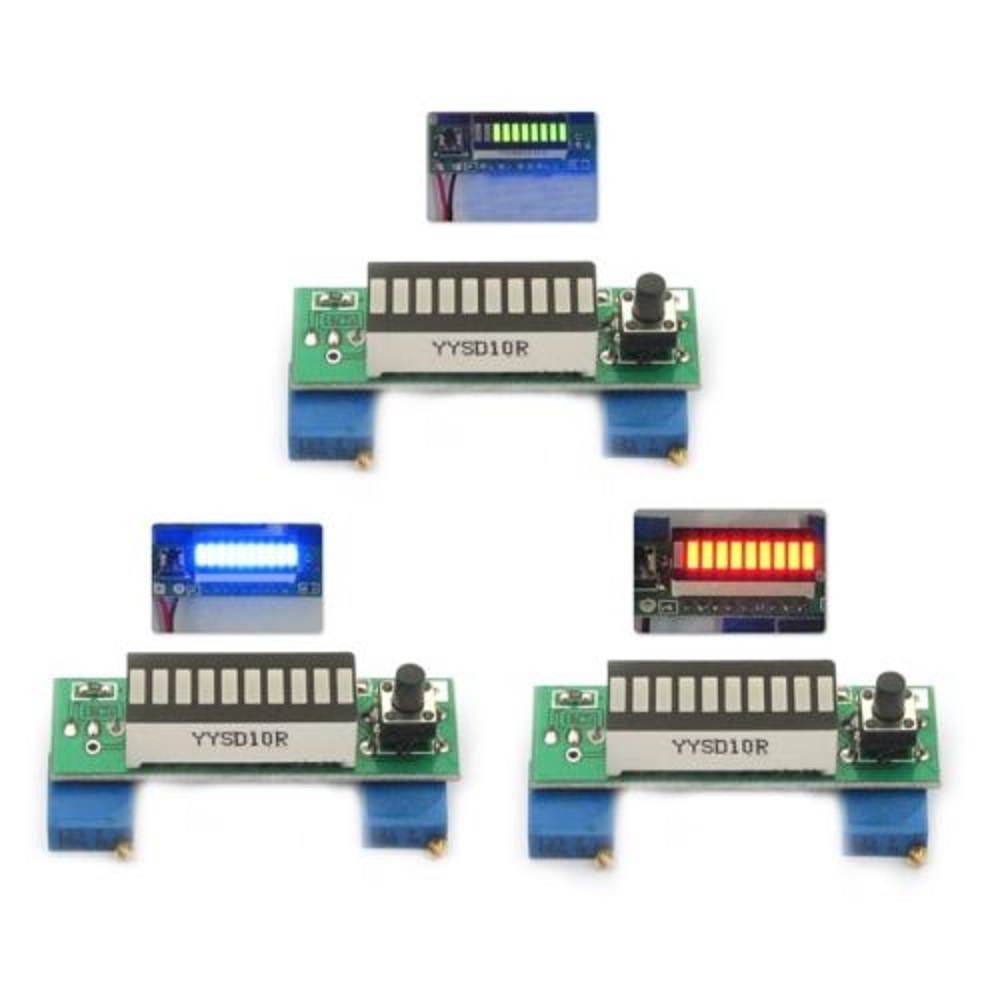 LM3914 10 Segment 3.7V Lithium - Diy Electronics Test Equipment review and price