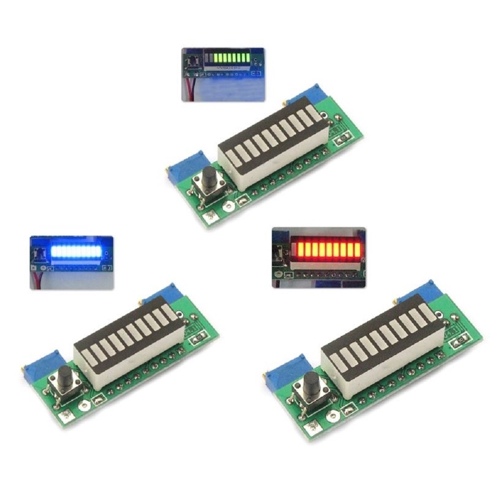 LM3914 10 Segment 3.7V Lithium - Diy Electronics Test Equipment review and price