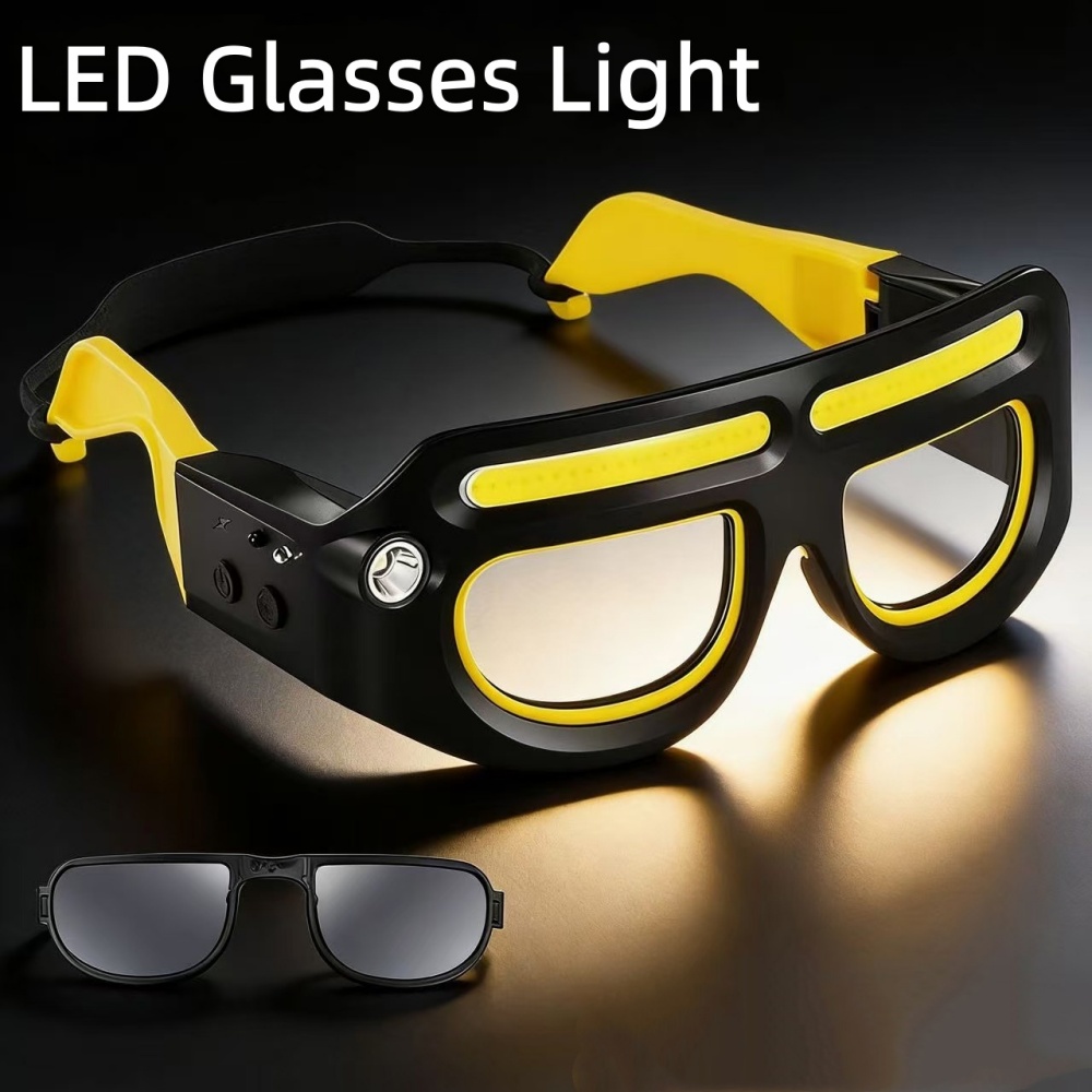 LED Headlamp Glasses Rechargea - Ldr Light Sensor review and price